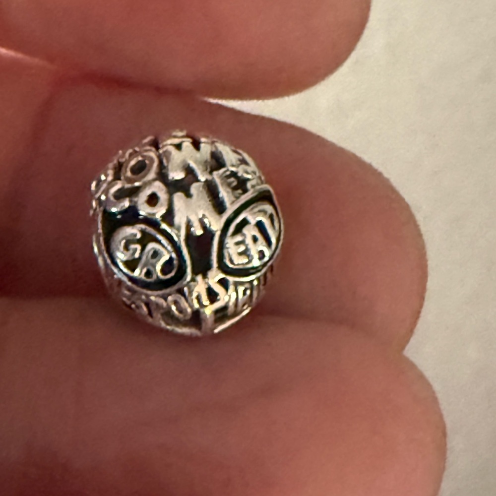 Marvel Silver Spiderweb Charm - image 3